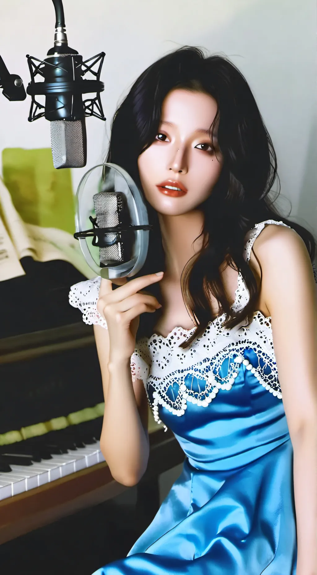 ai character: Jennie  background