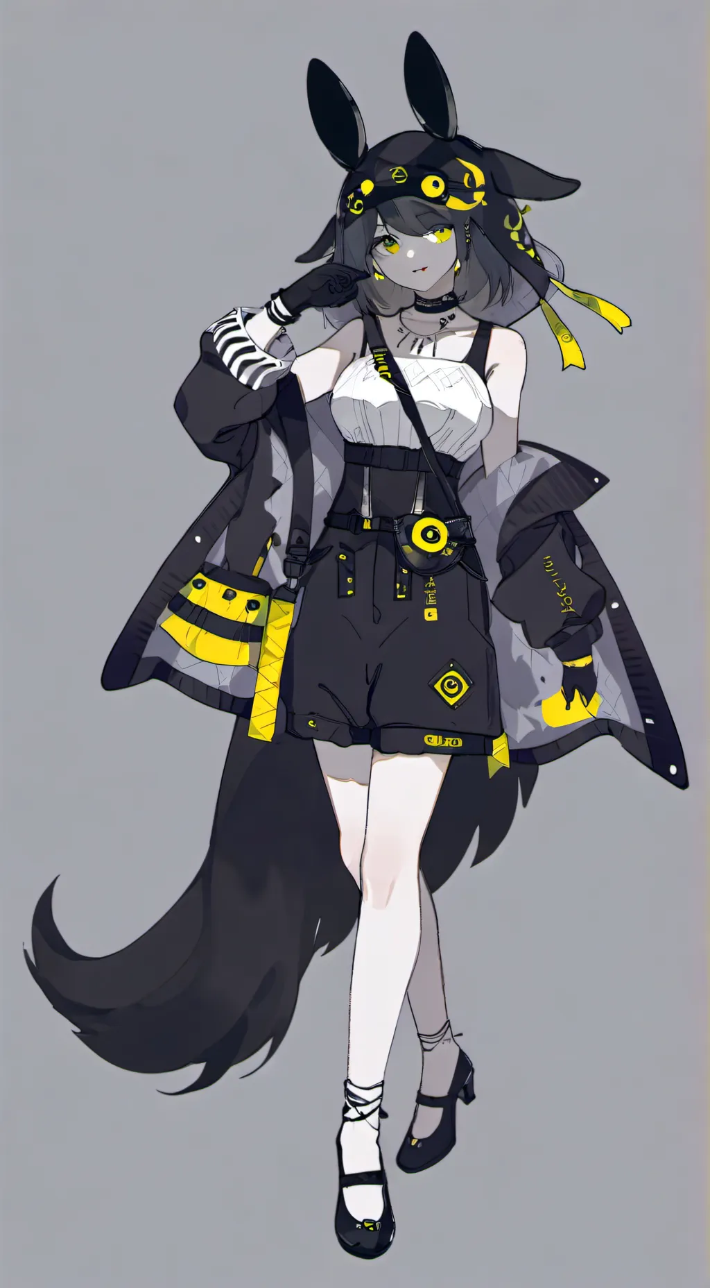ai character: mel(human umbreon background