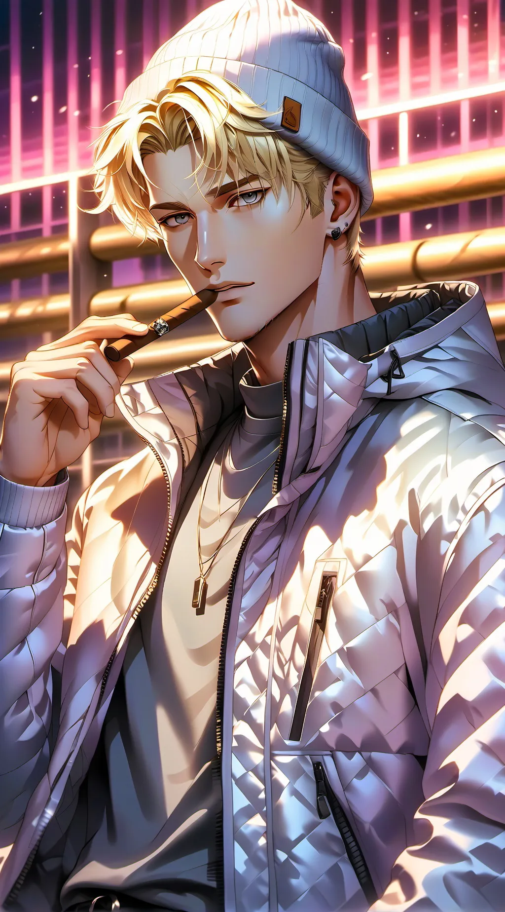 ai character: Phantom background