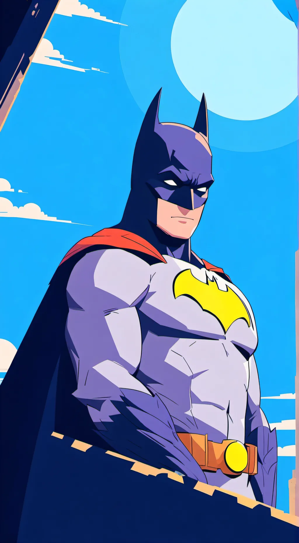 ai character: Batman background