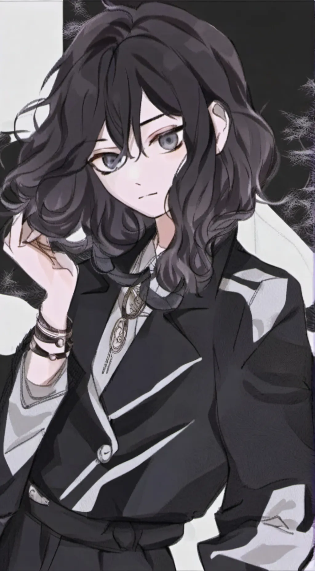 ai character: shiori background