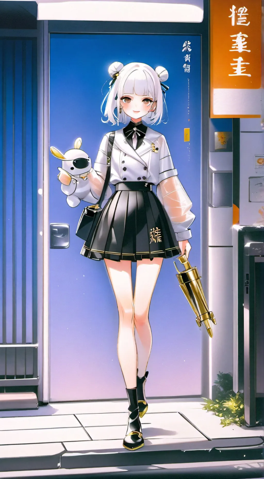 ai character: high school background
