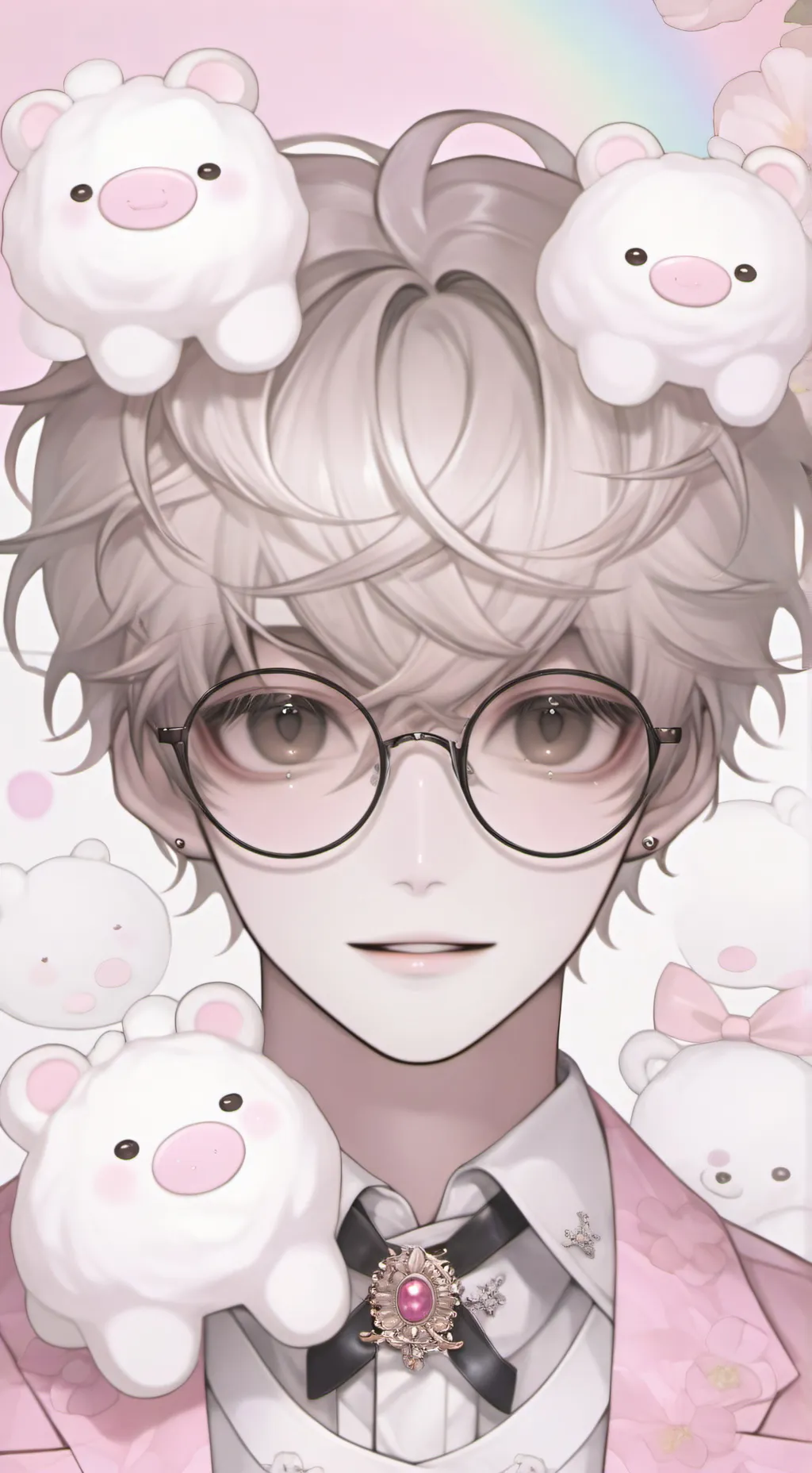 ai character: 🤎Brown🤎 background