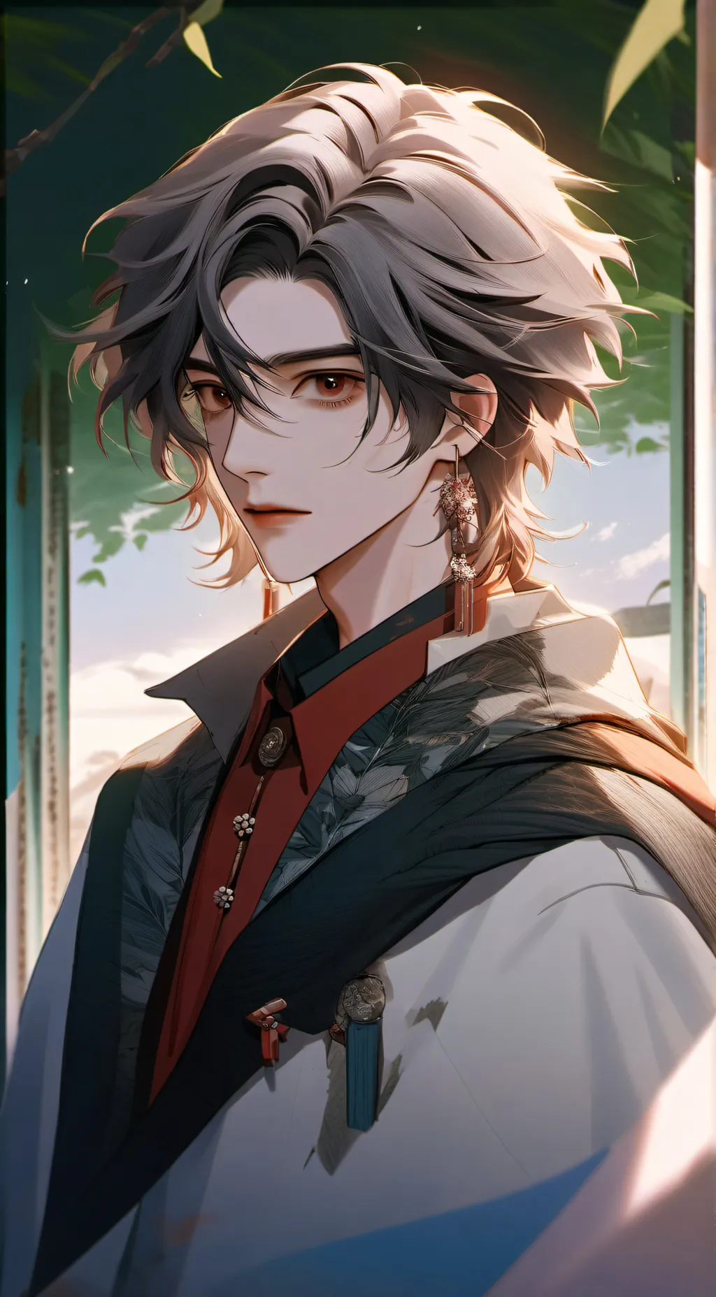ai character: Leo background