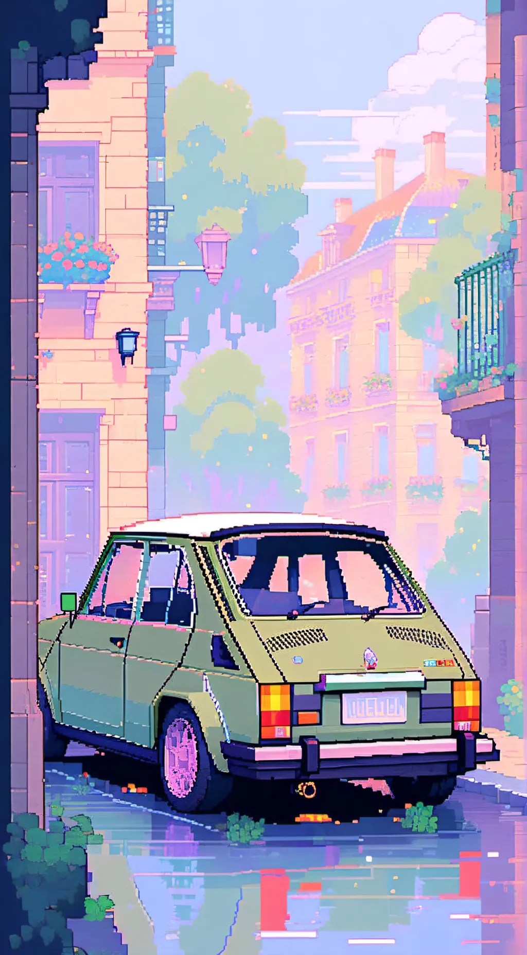 ai character: Accident background