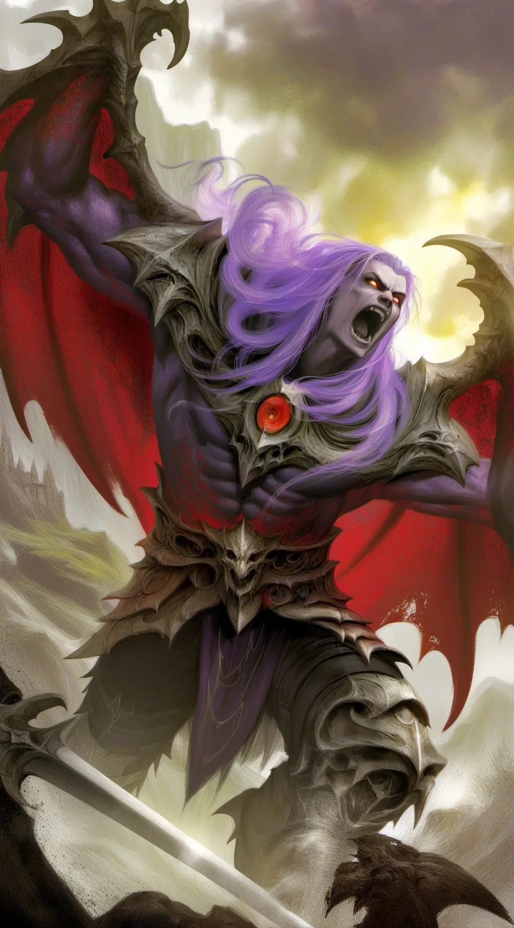 ai character: Эрик background