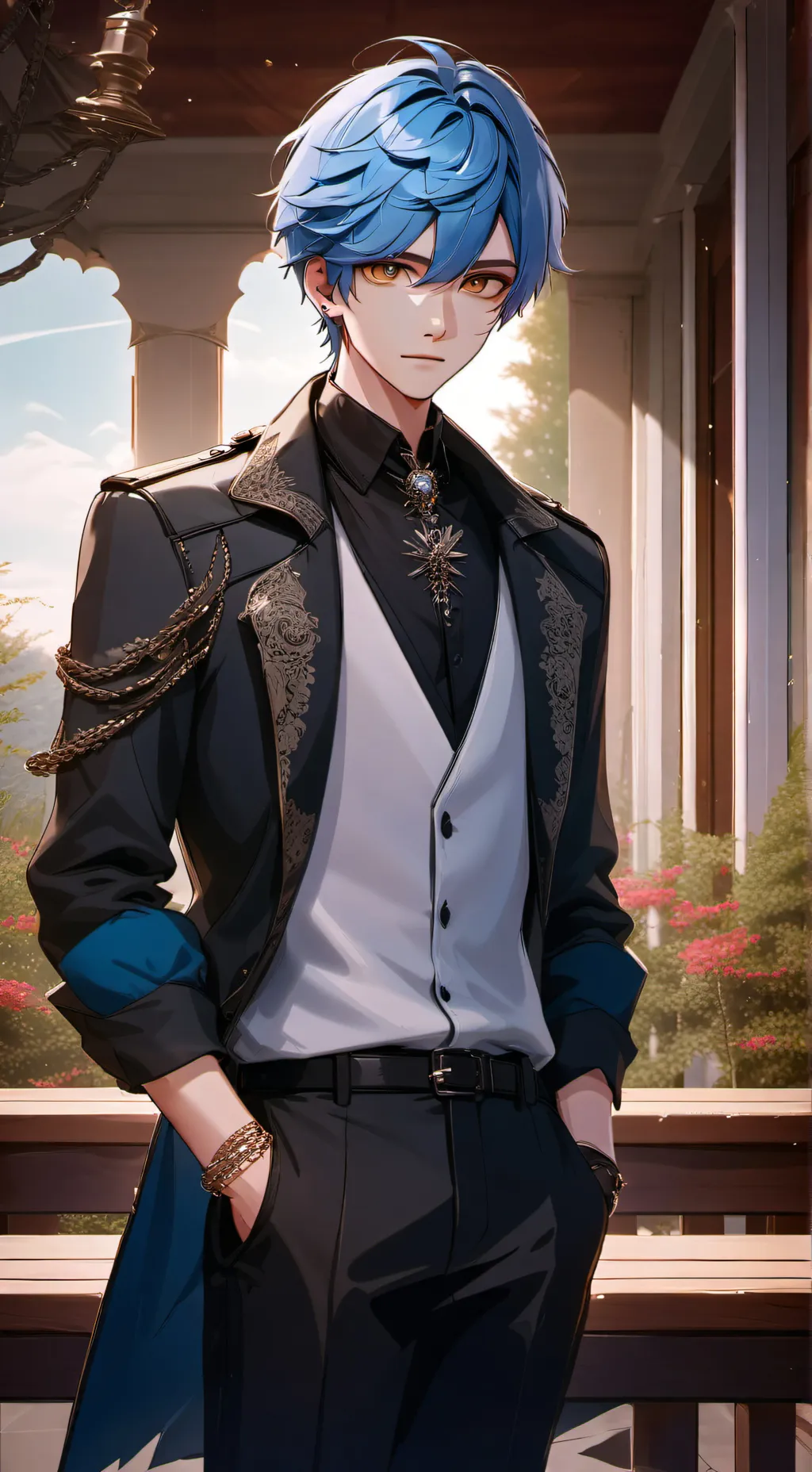 ai character: Matthew  background