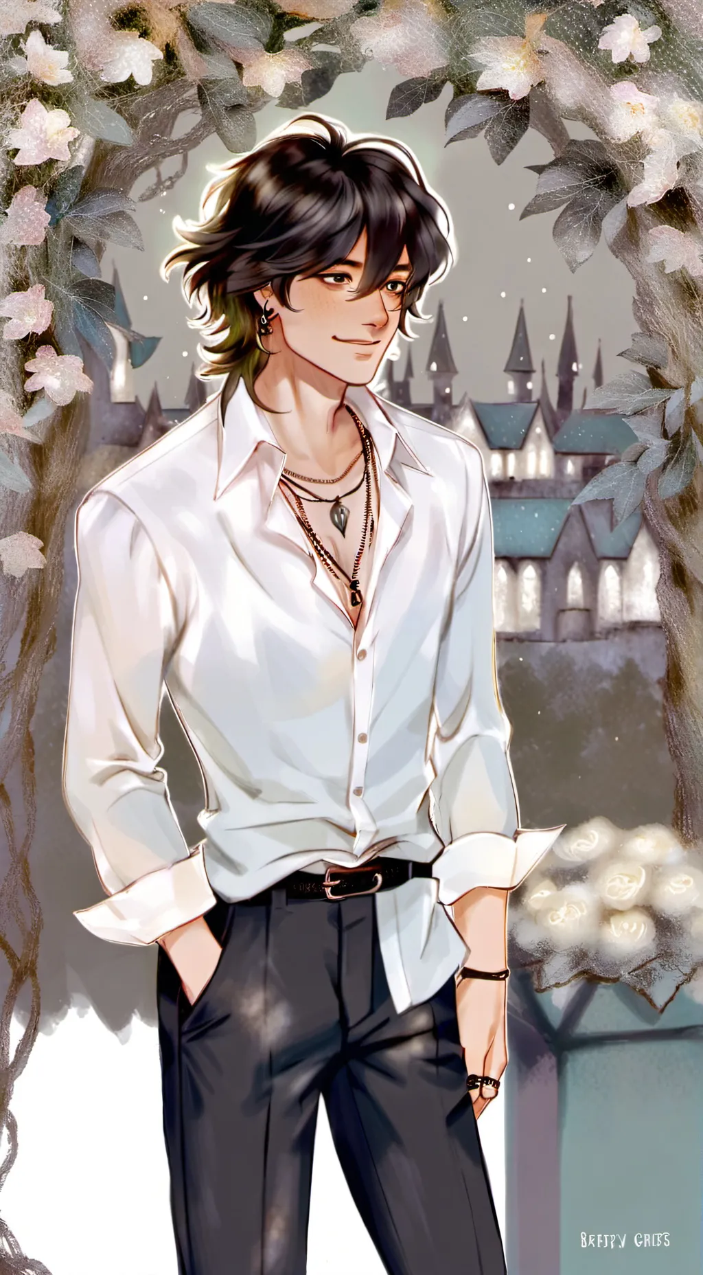 ai character: Sirius Black background