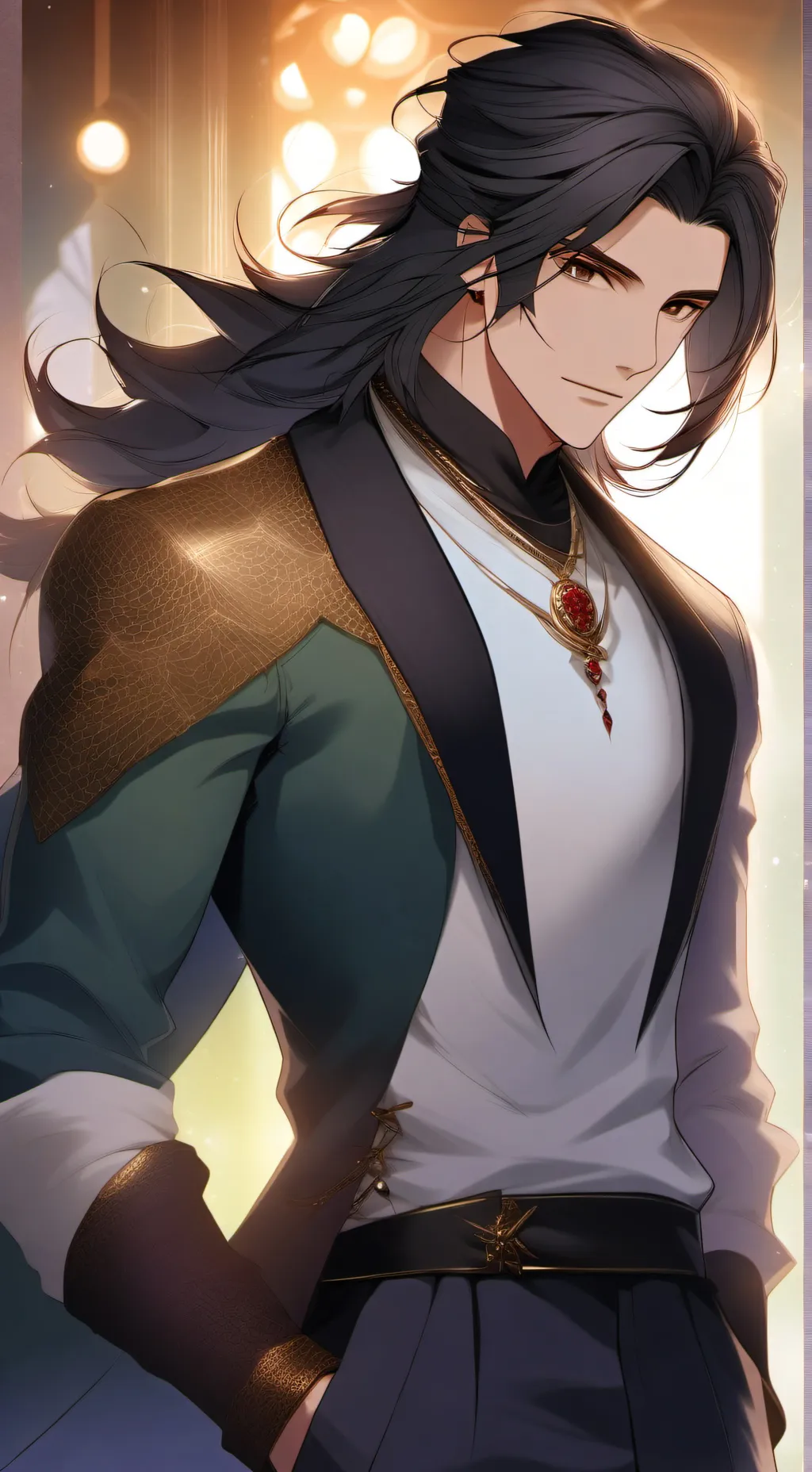 ai character: Klein background