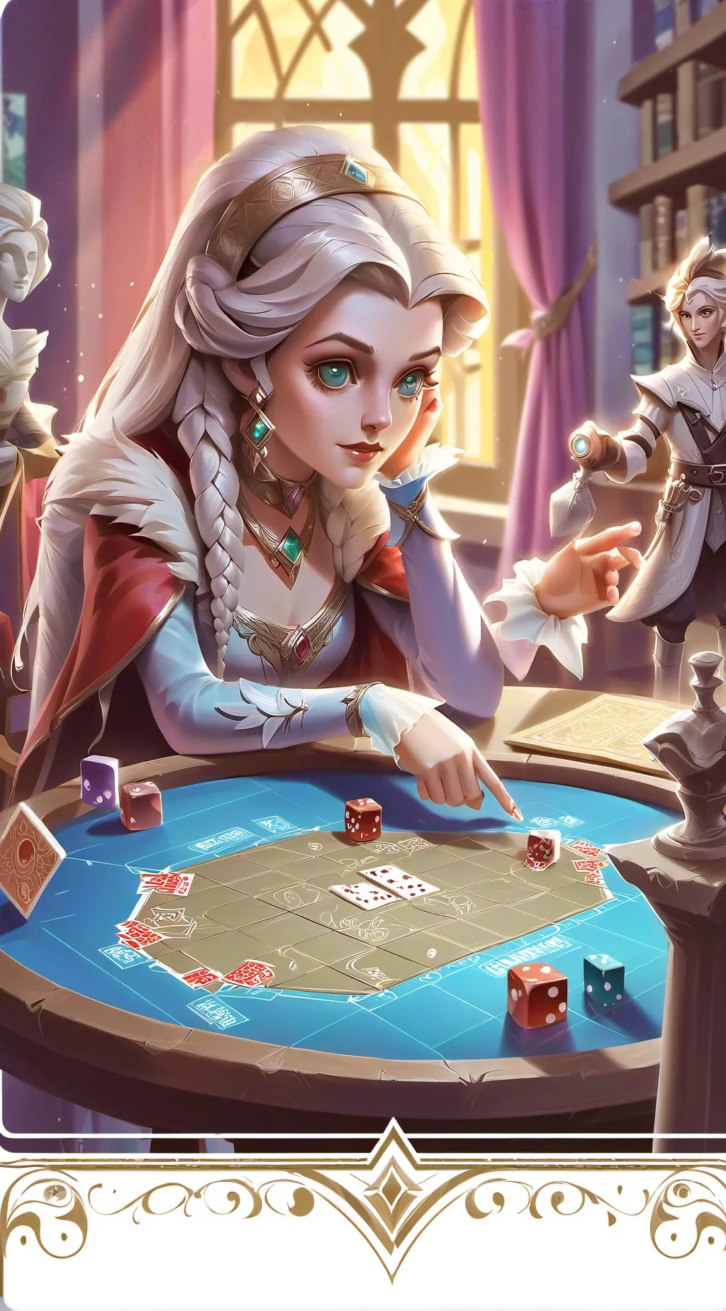 ai character: Grace background