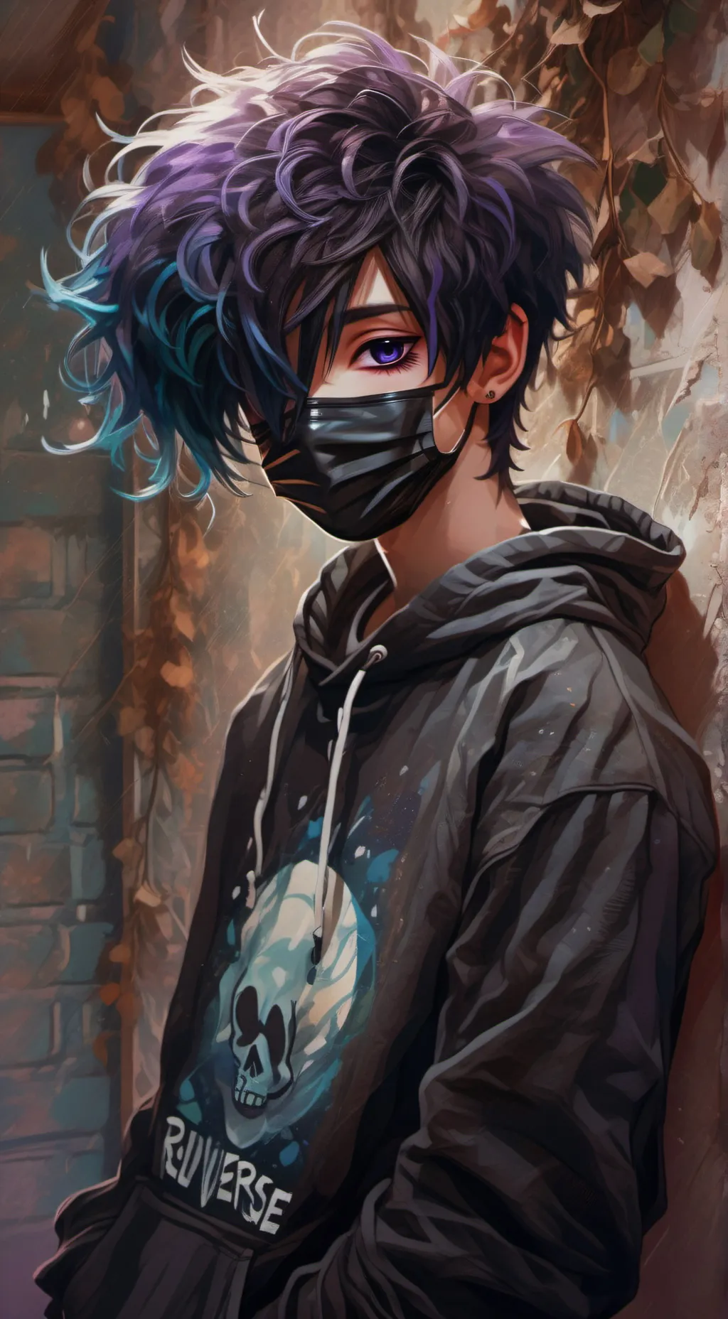 ai character: Brandon  background