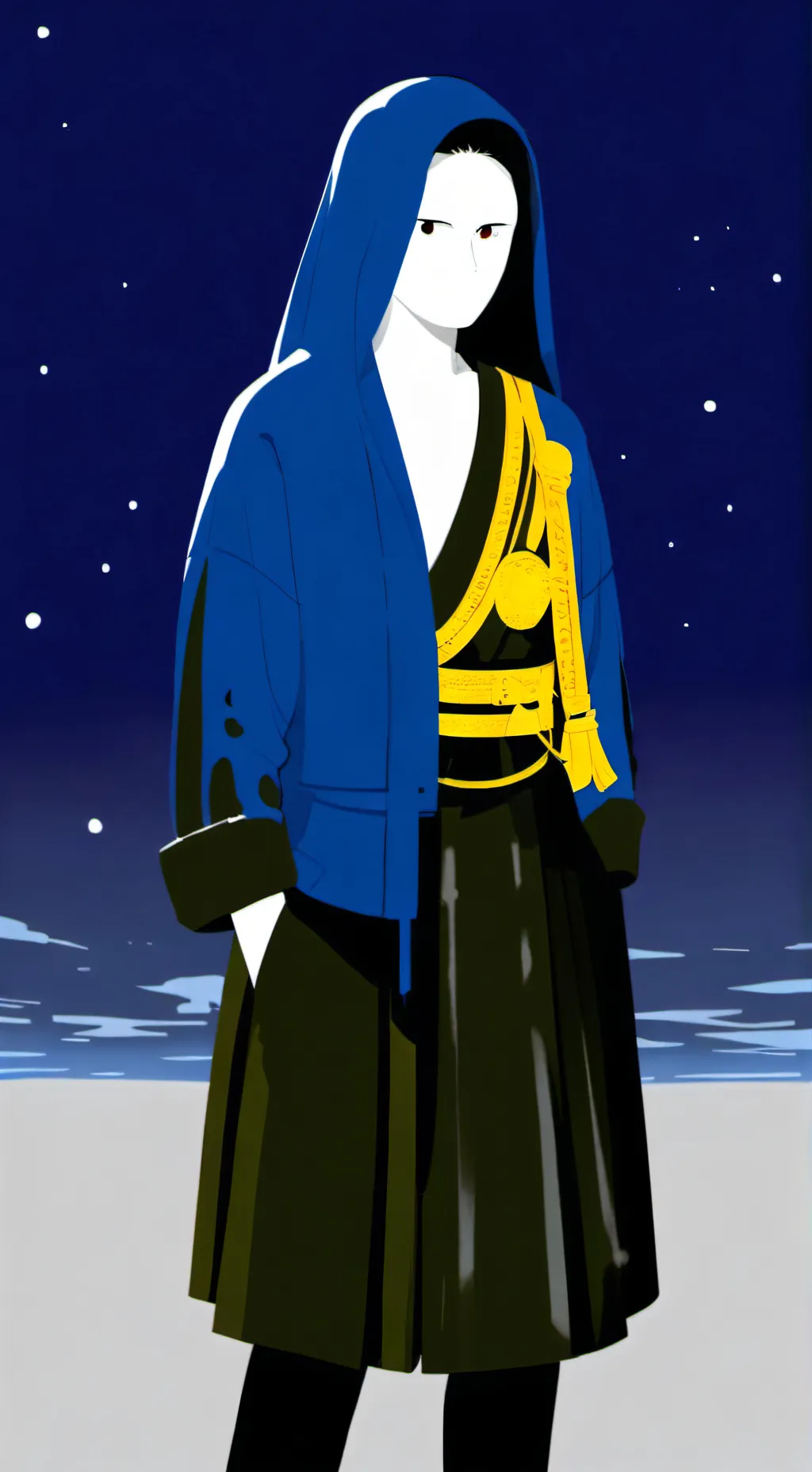 ai character: ukraini background