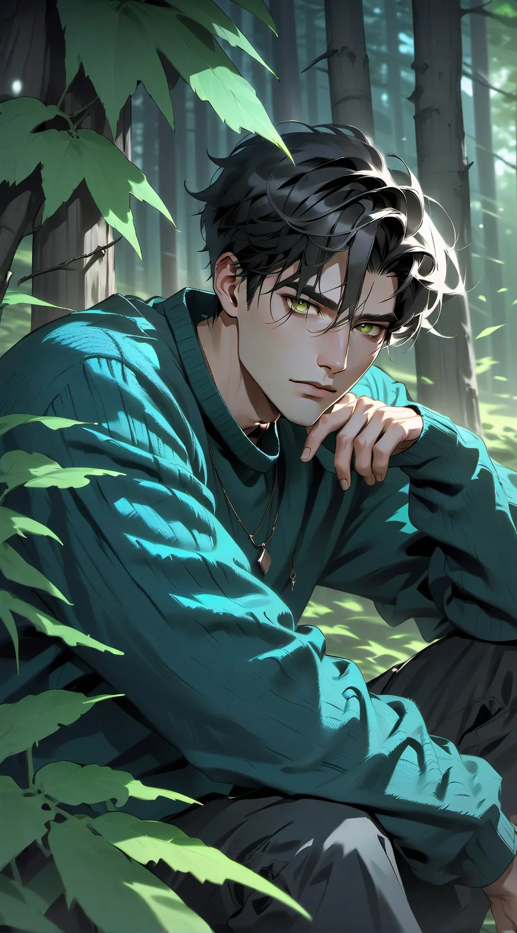 ai character: Kennedy✨❤️ background