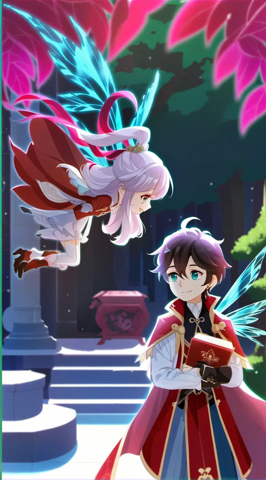 ai character: •Alexander• background