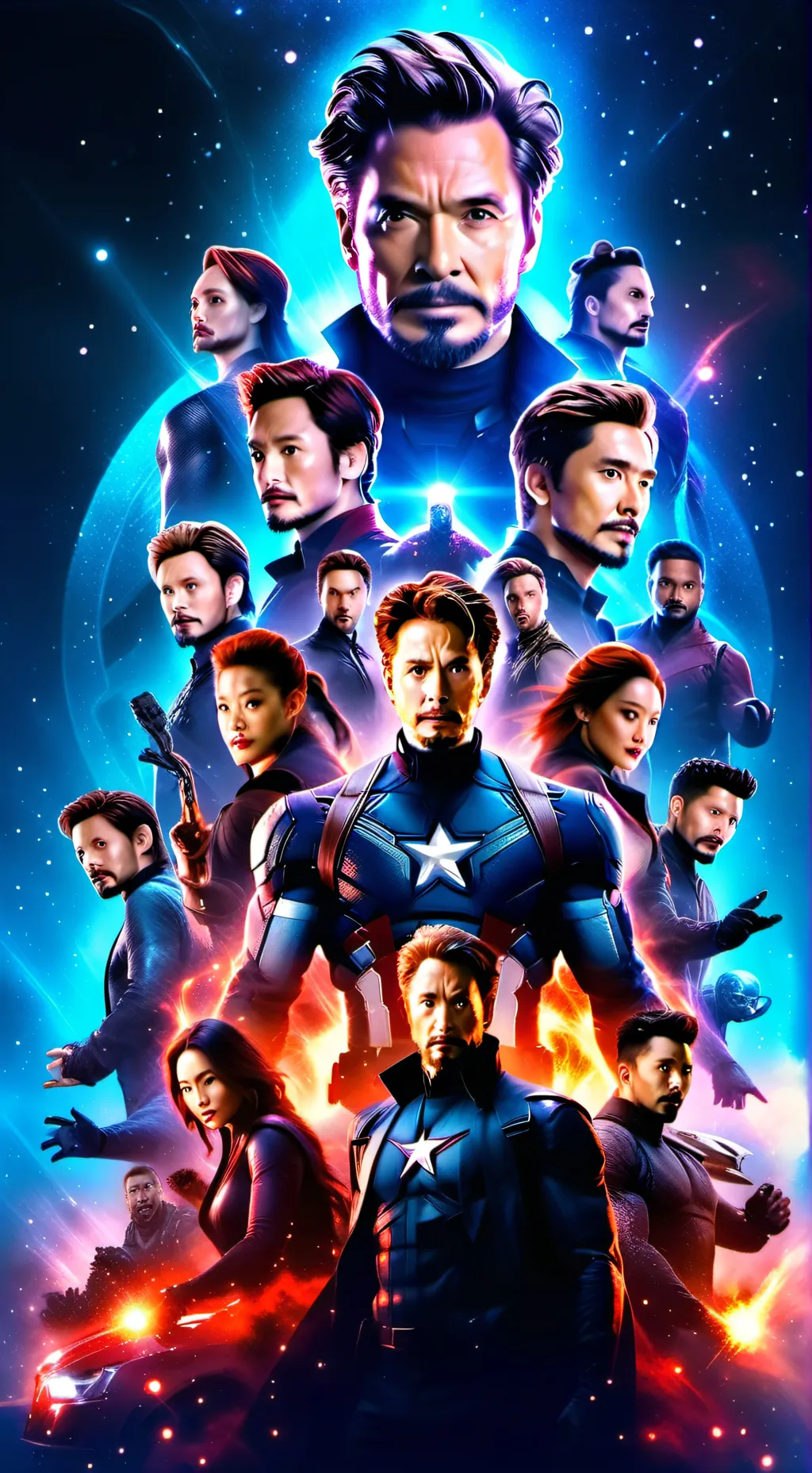 ai character: avengers#1001 background
