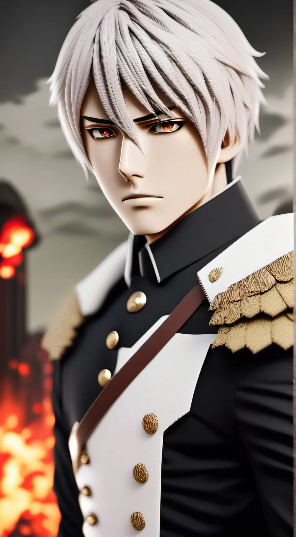 ai character: Eren Yeager background