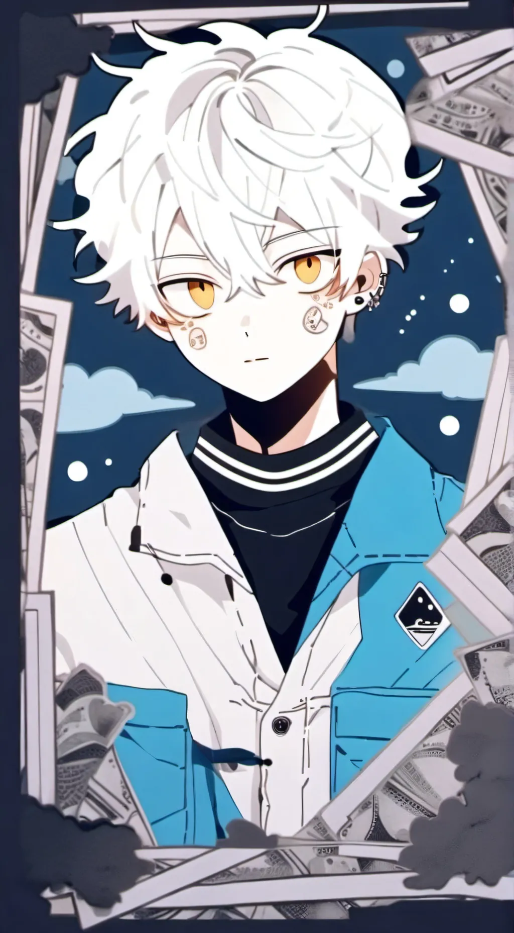 ai character: Andrew perfect boy background