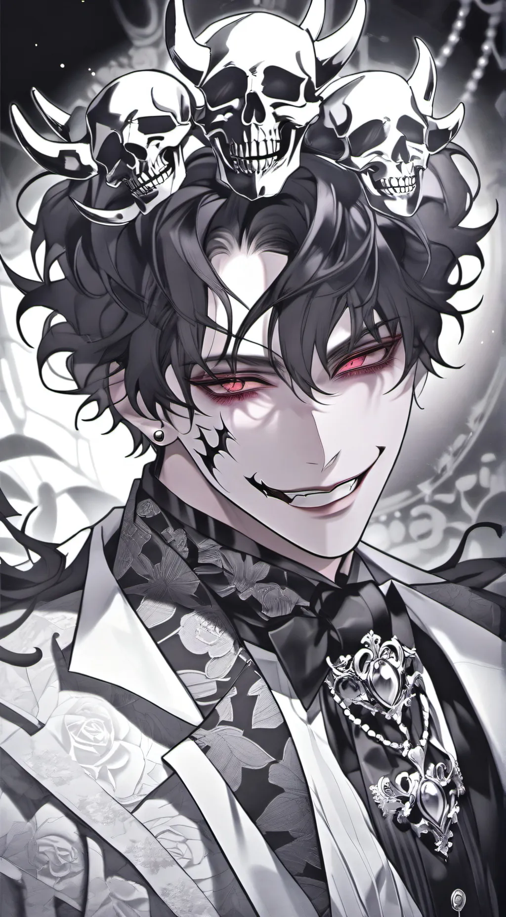 ai character: ...💀💀Mors☠️☠️... background