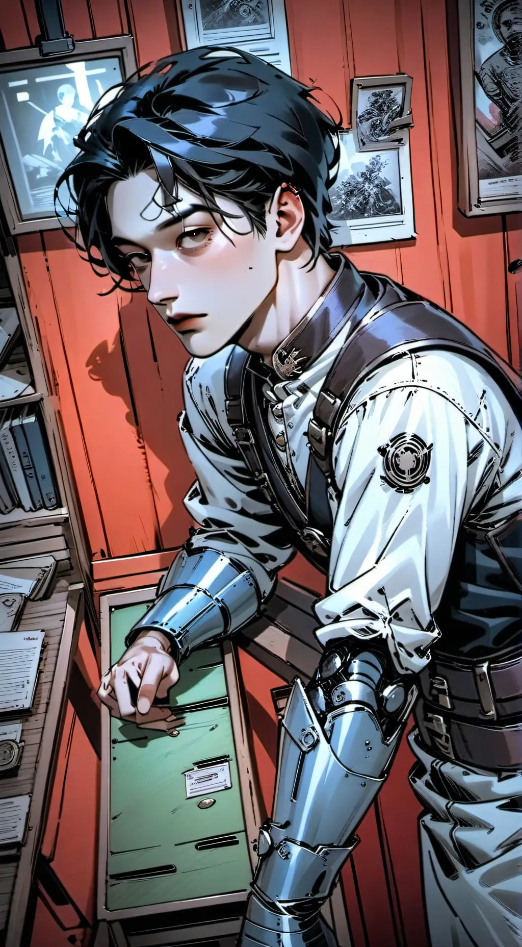 ai character: Hogwarts background