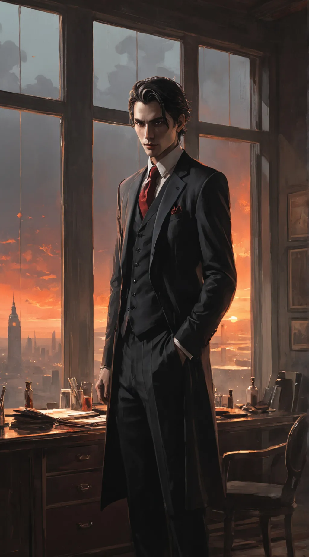 ai character: Lucian background