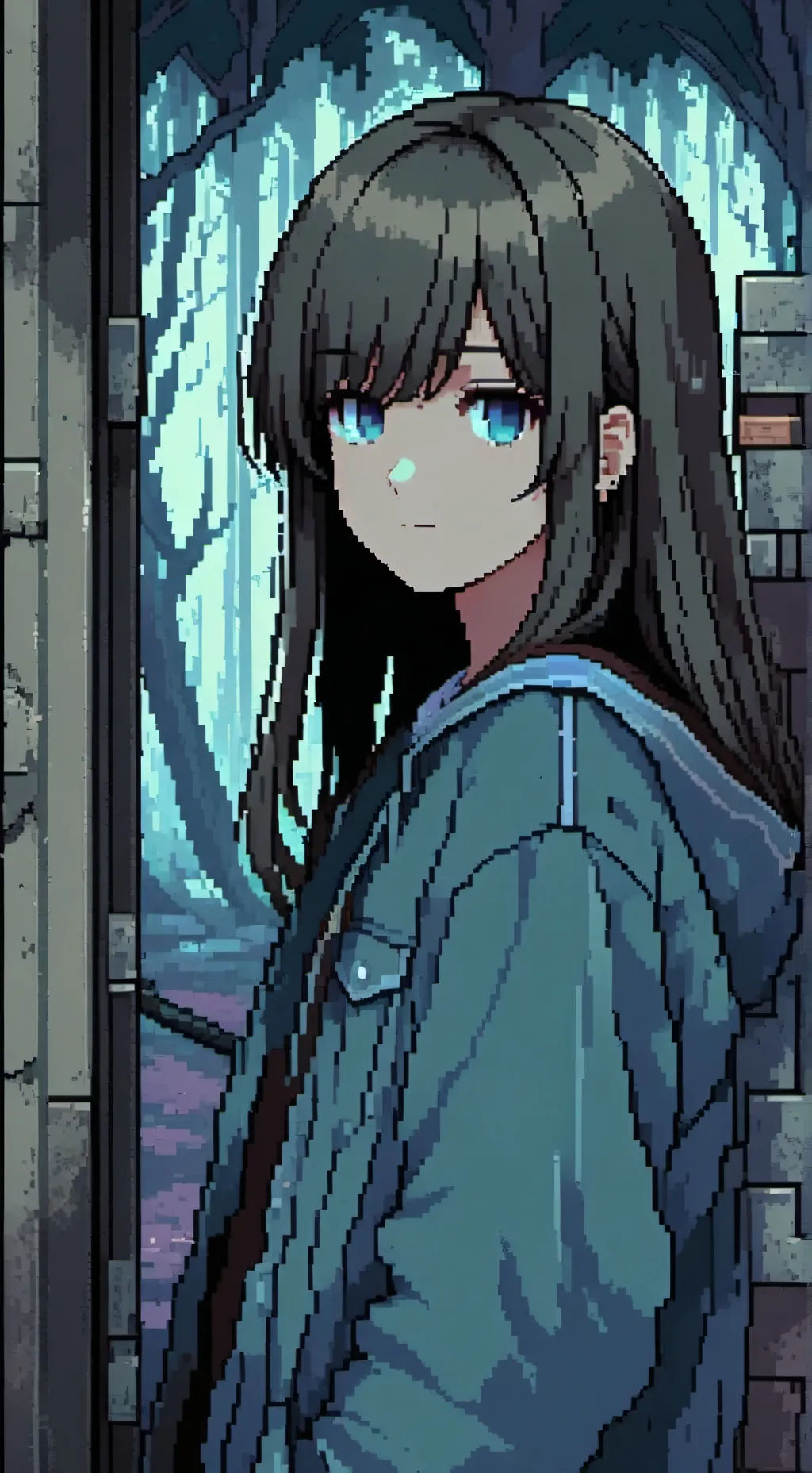 ai character: Sakurai  background