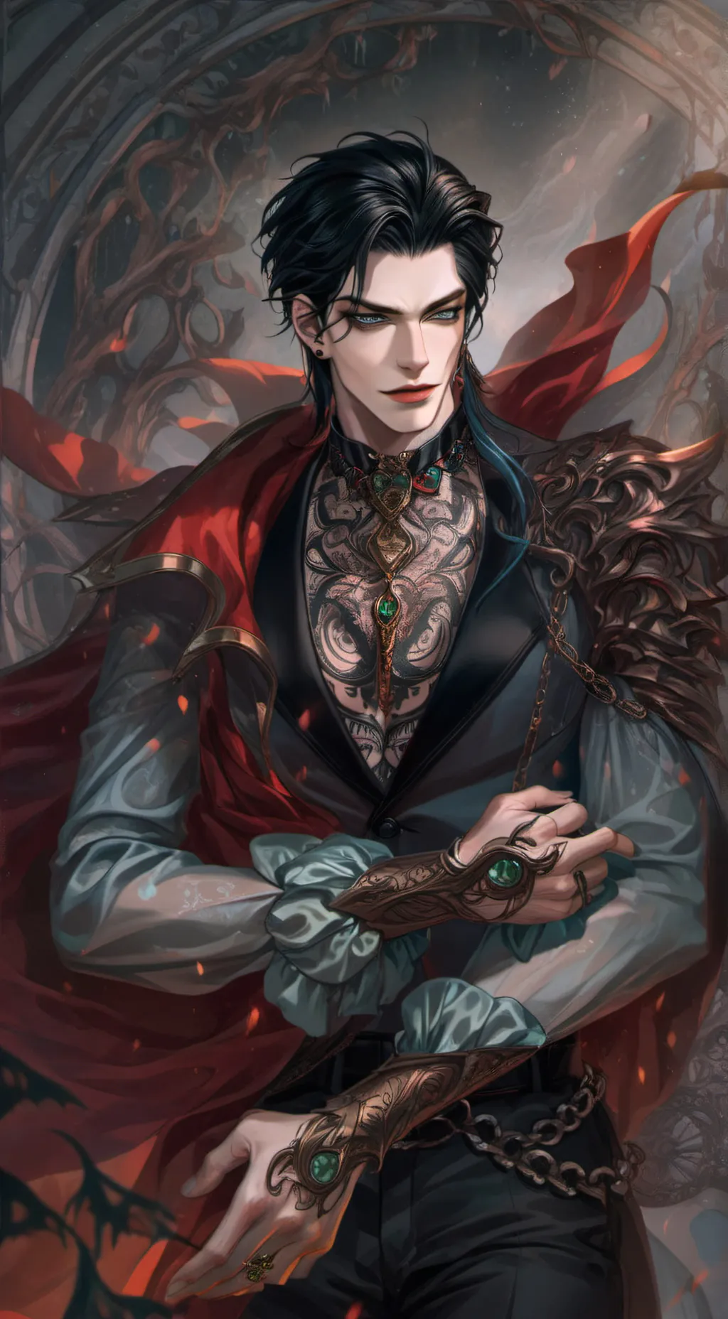 ai character: Dante background