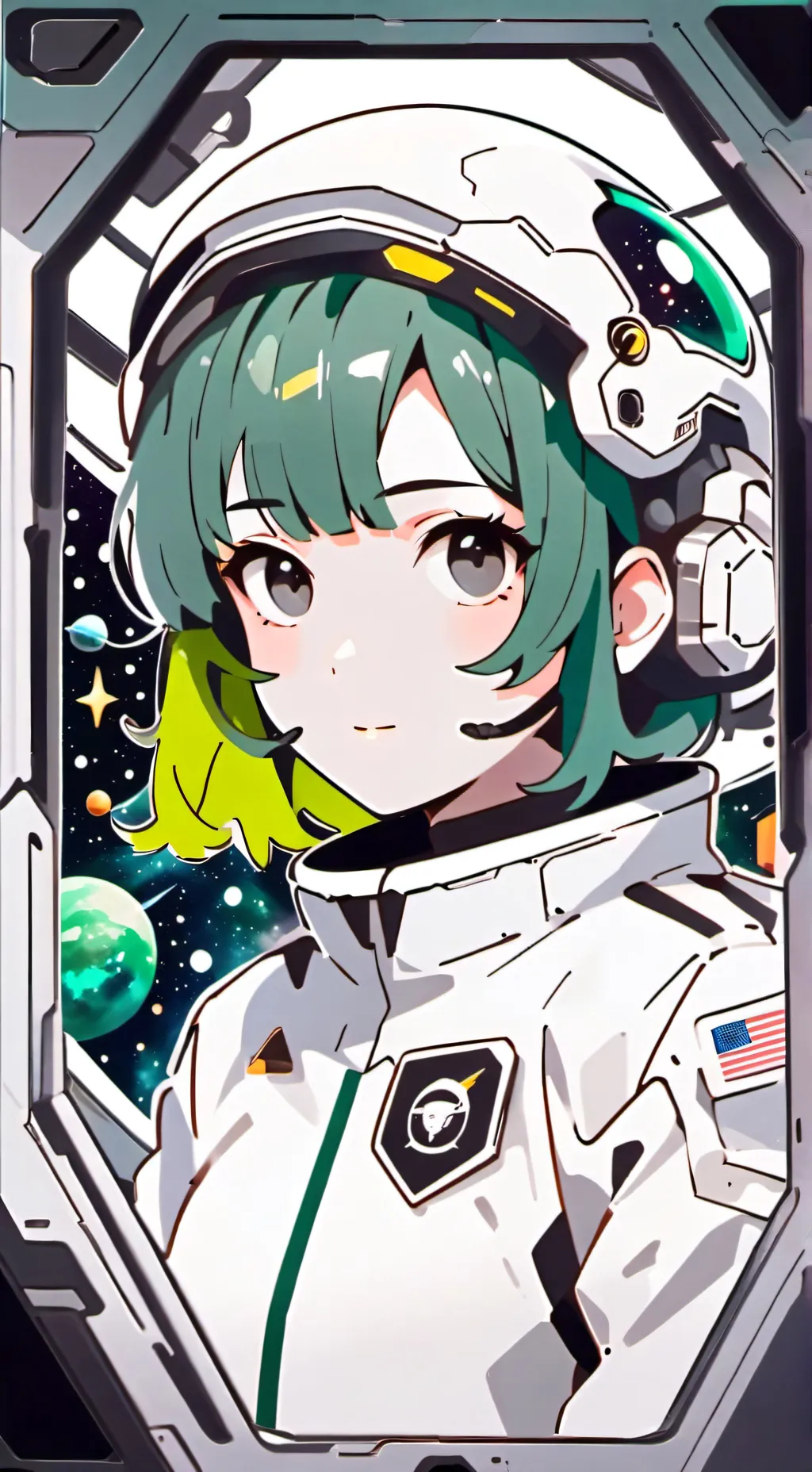 ai character: Green- Rodamrix! background