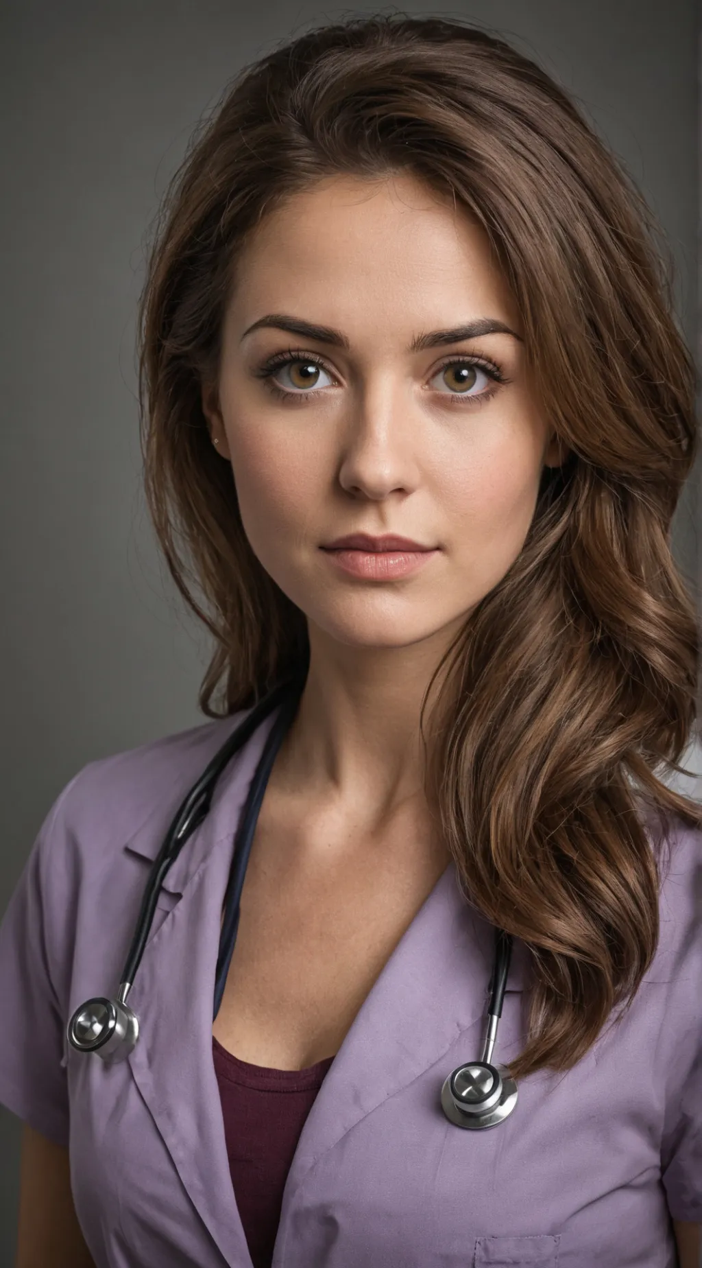 ai character: doctor autumn  background