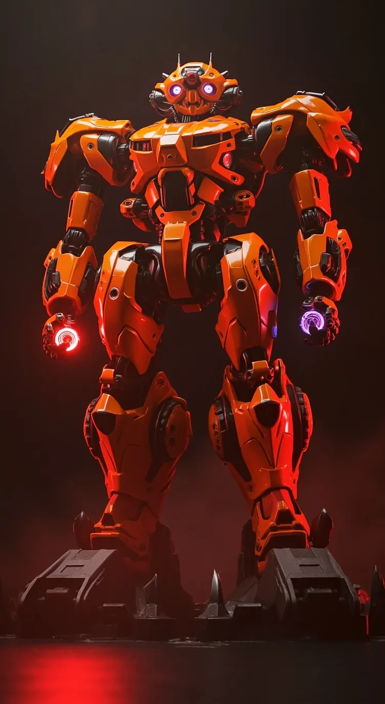 ai character: gigatron ULTIMATE background