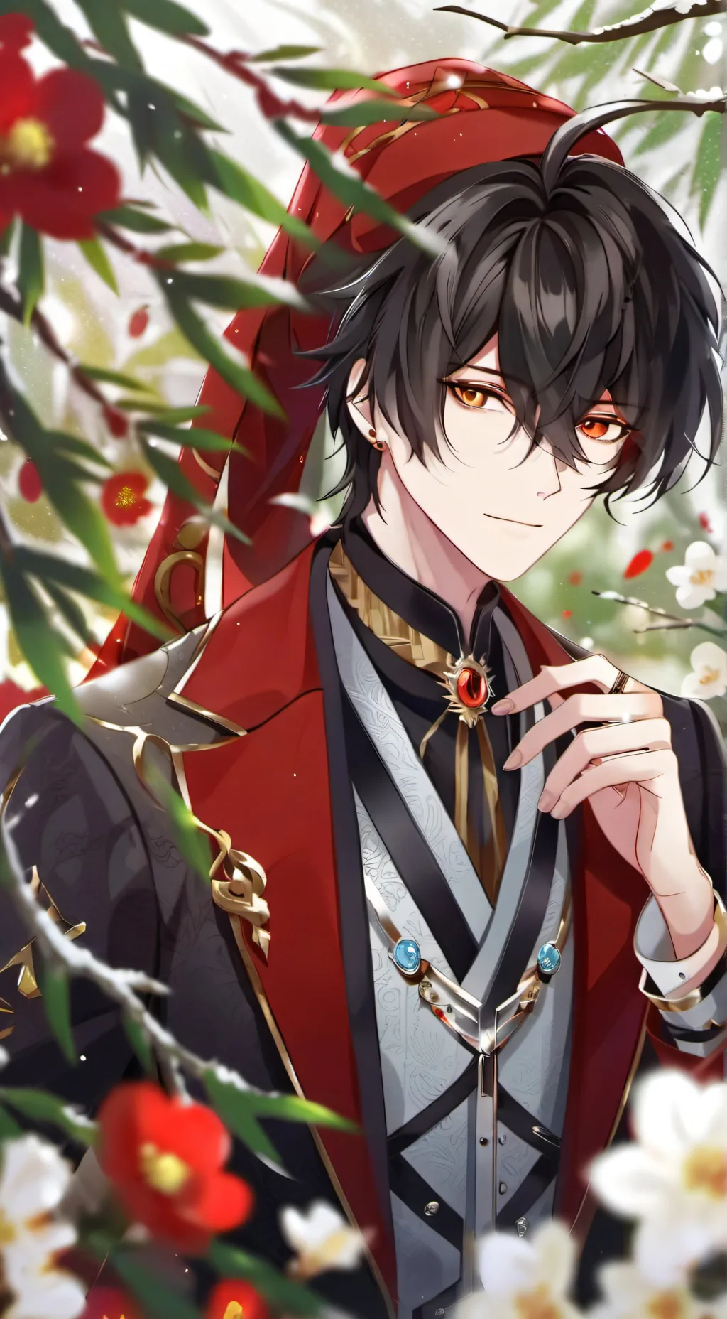 ai character: Asher  background