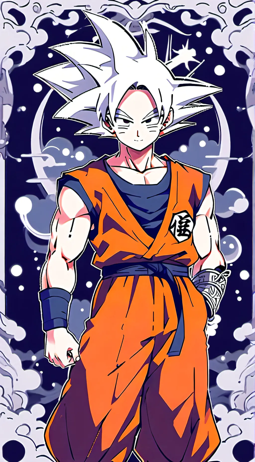 ai character: DBZ background