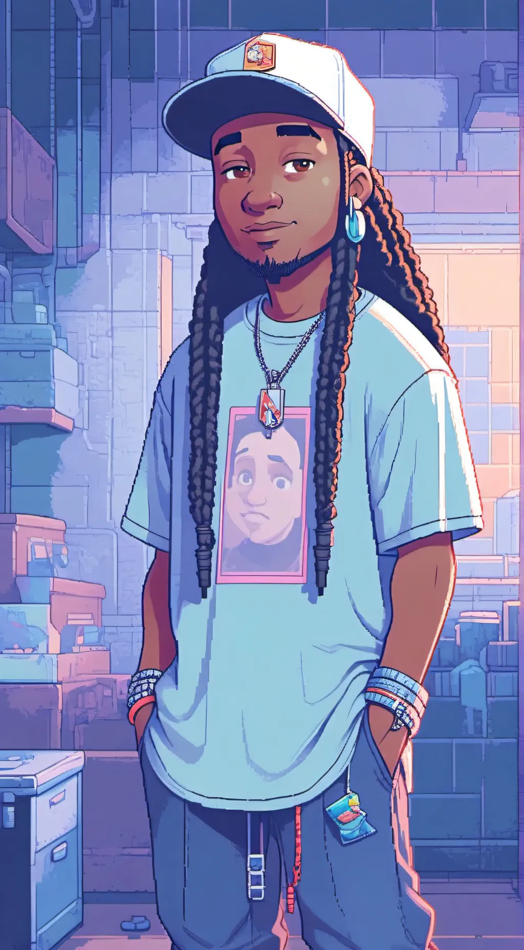 ai character: Cory background