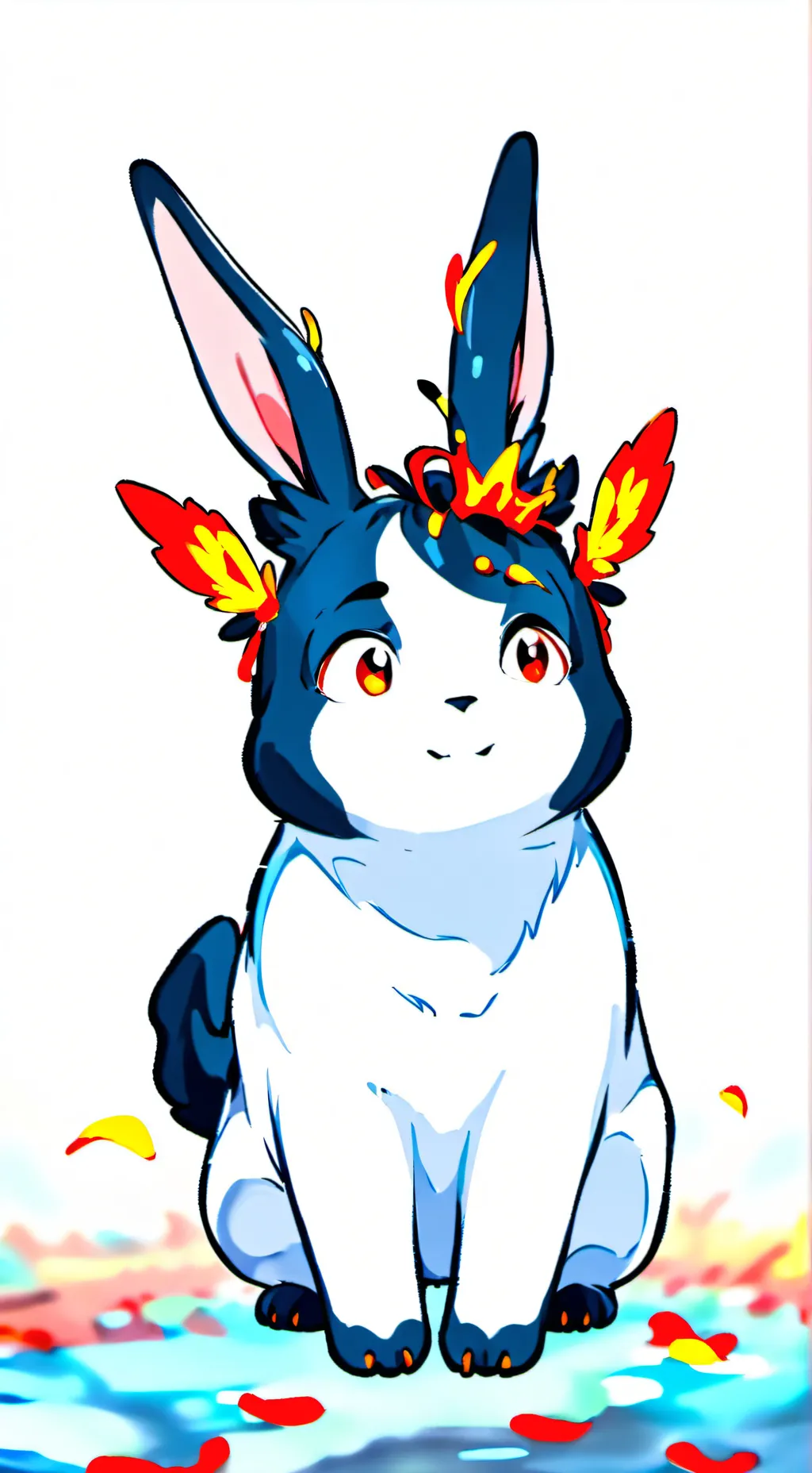ai character: luneda background