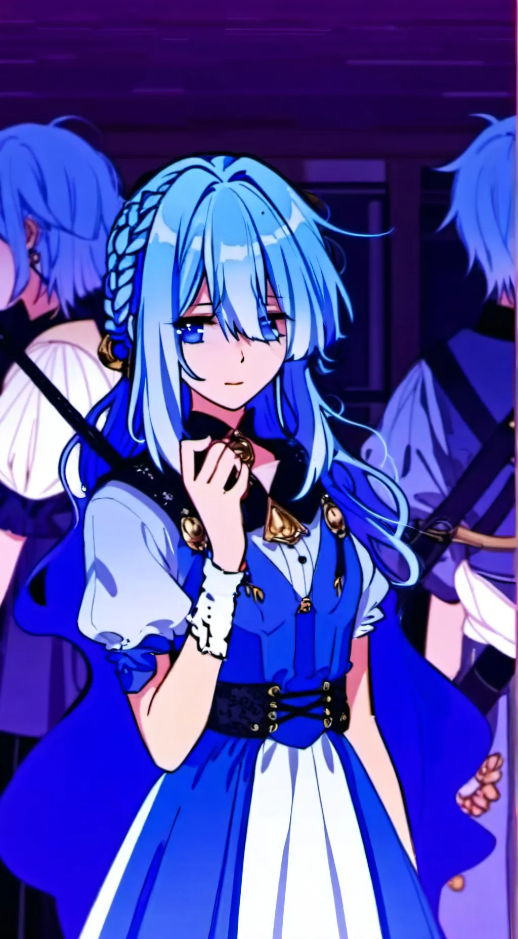 ai character: Lady Aria background