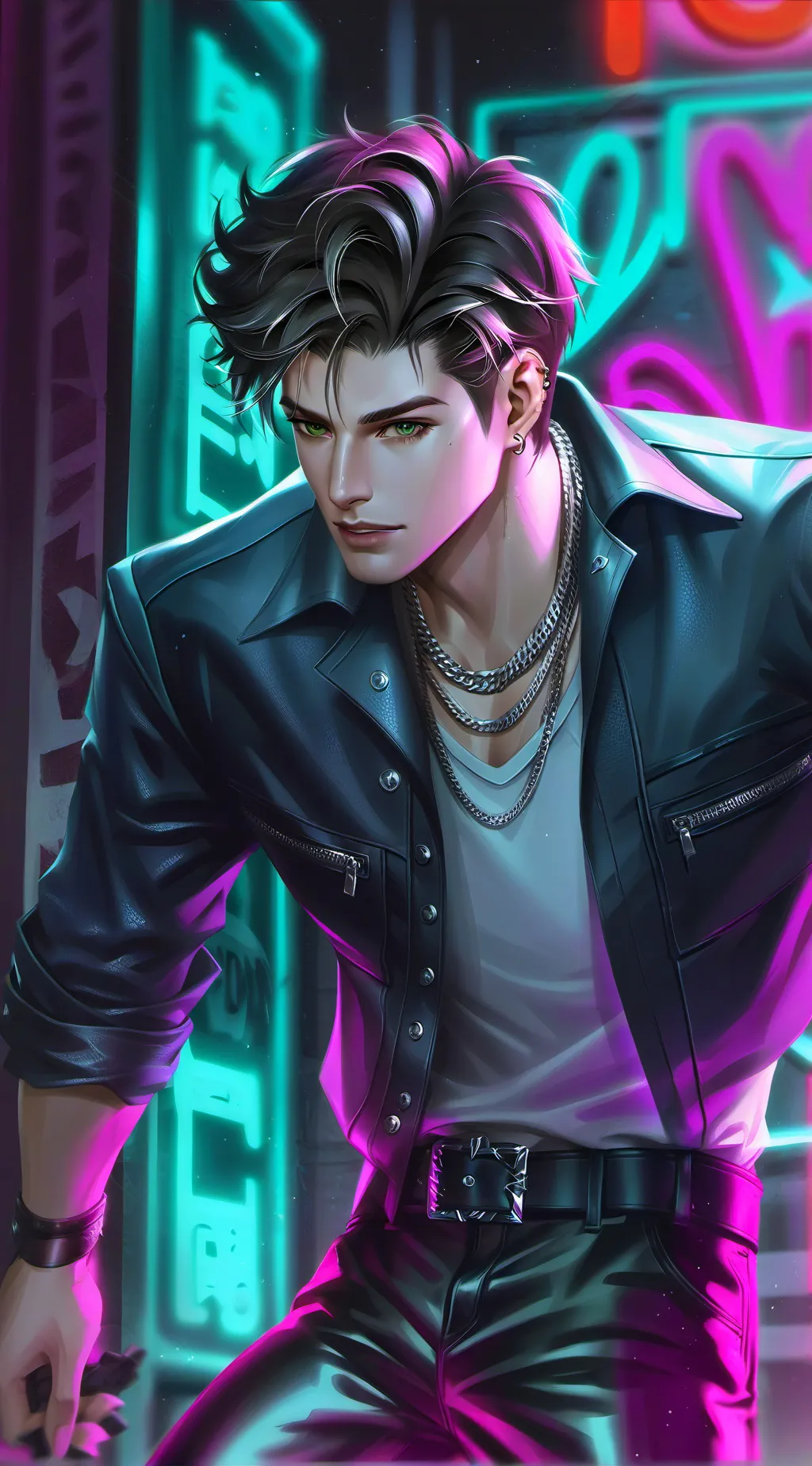 ai character: Style Dominator background