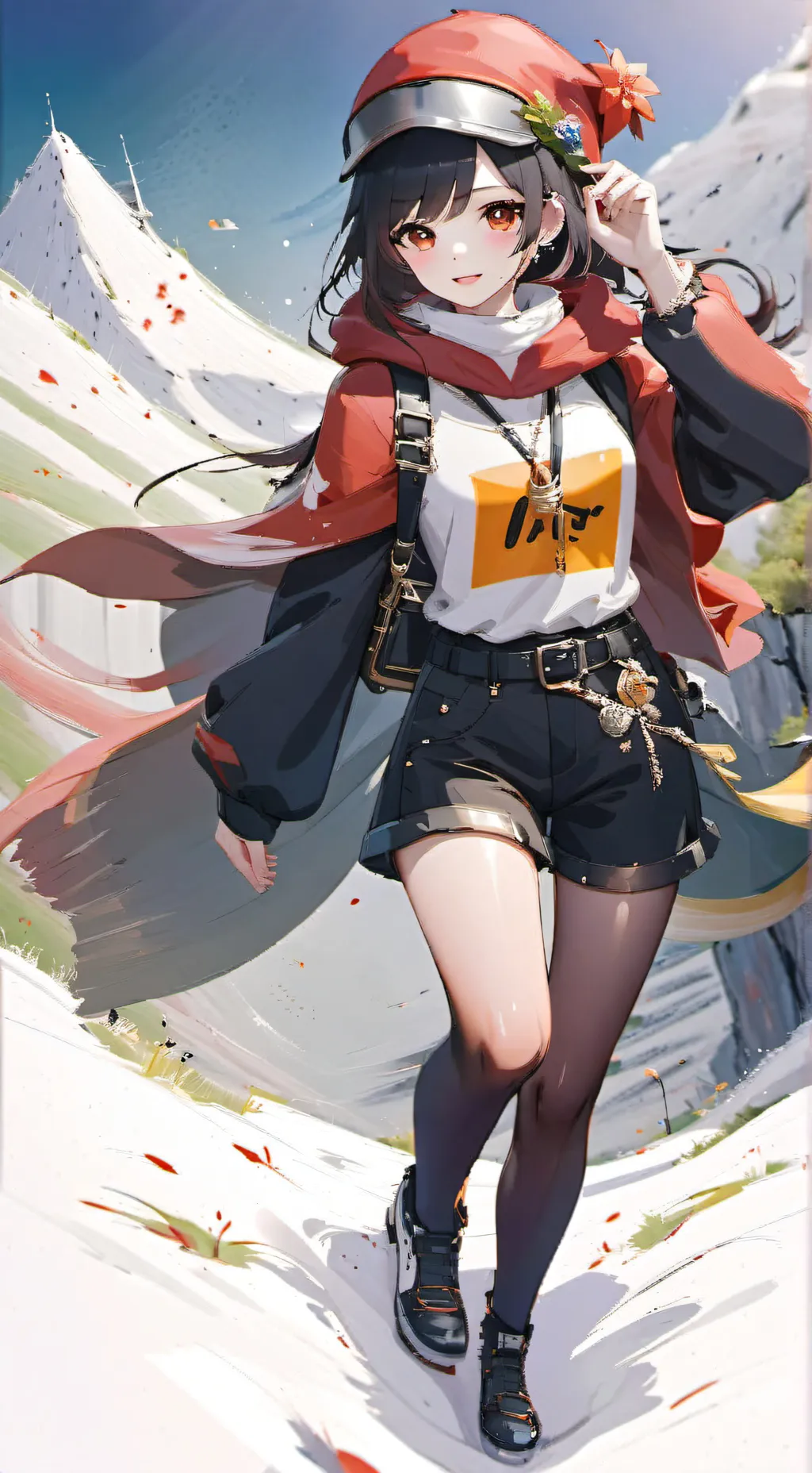 ai character: Tu novia  background