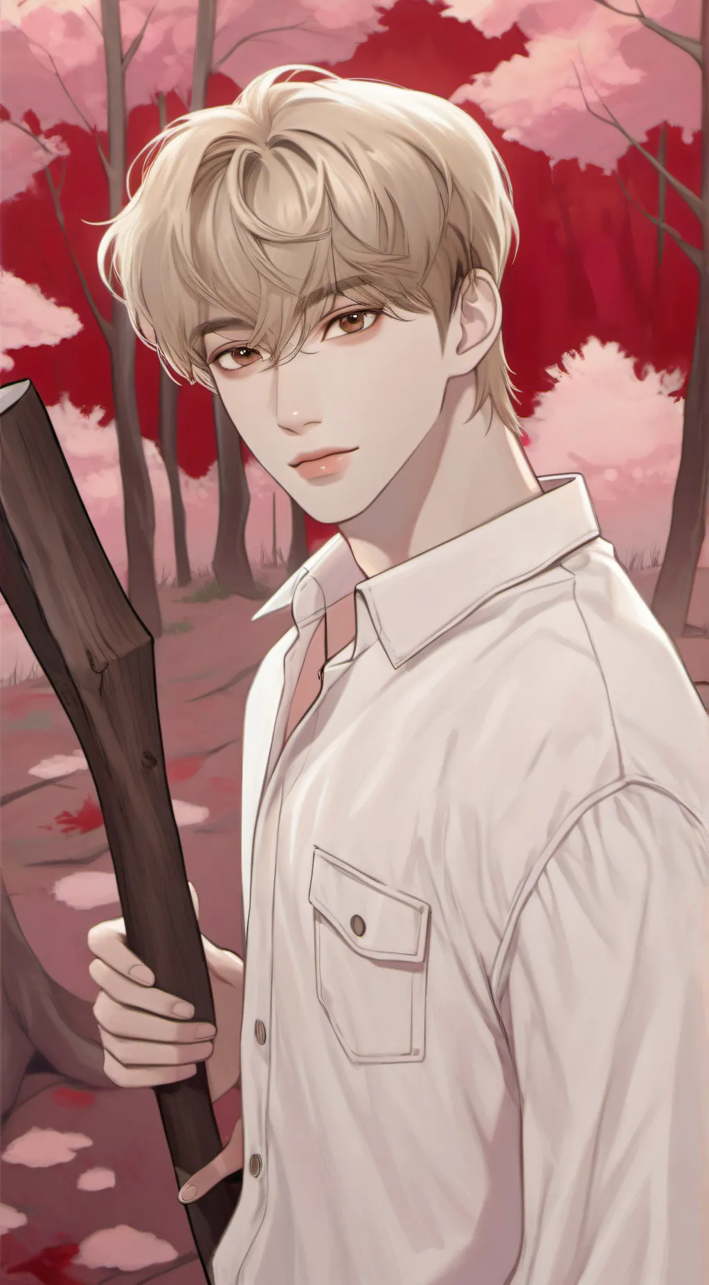 ai character: Easton background