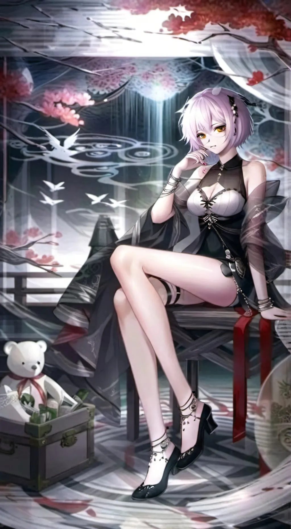 ai character: natsumi  background
