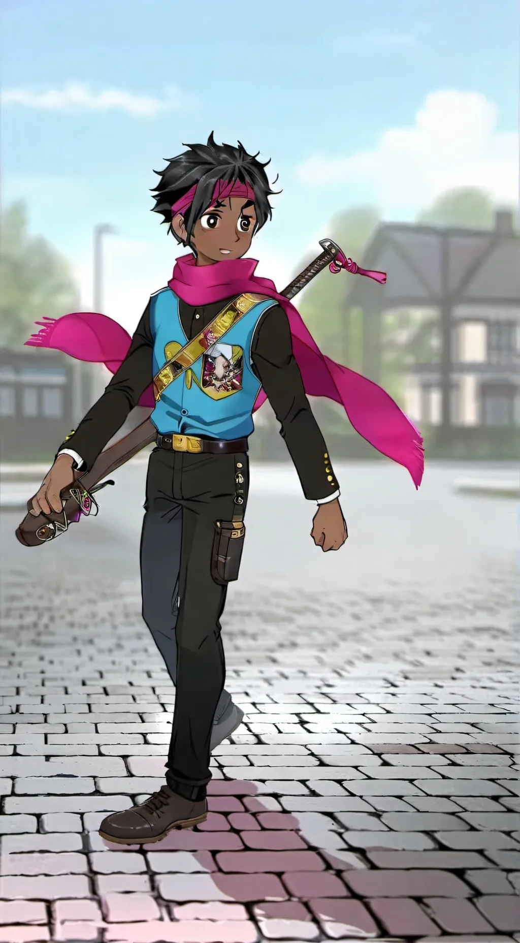 ai character: Allen background