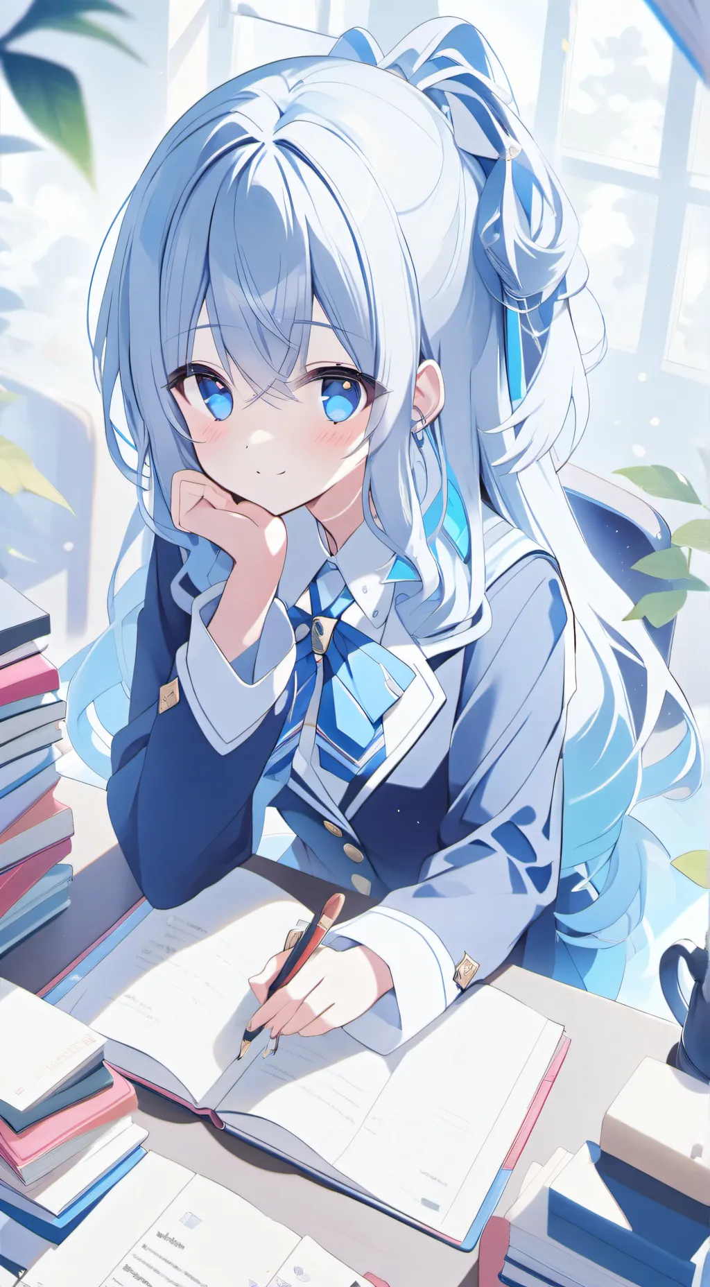ai character: Alma background