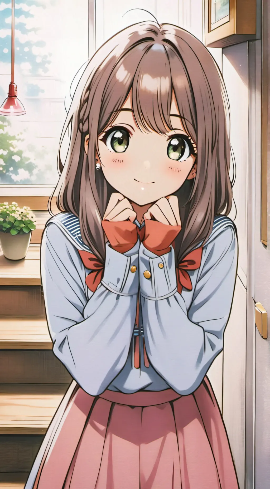 ai character: Aria background