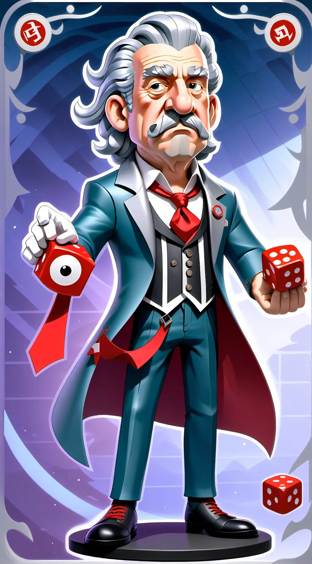 ai character: Sergio Óscar Lucke background