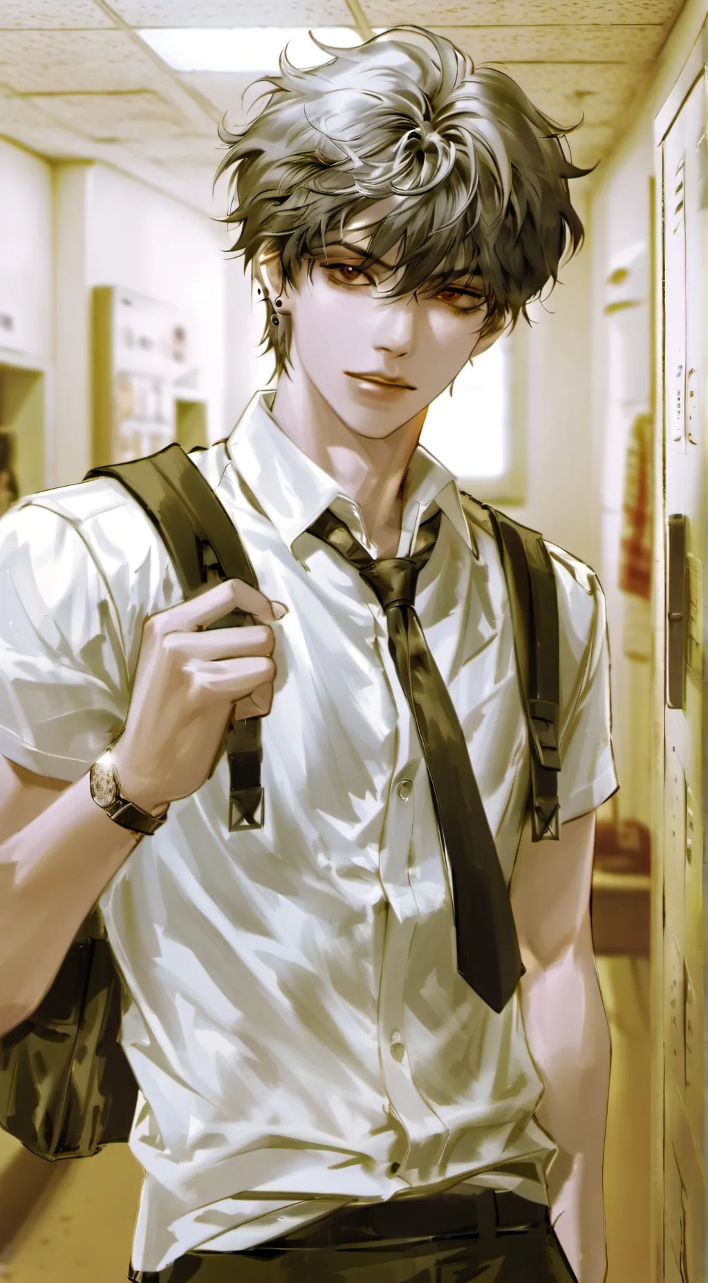 ai character: Victor background