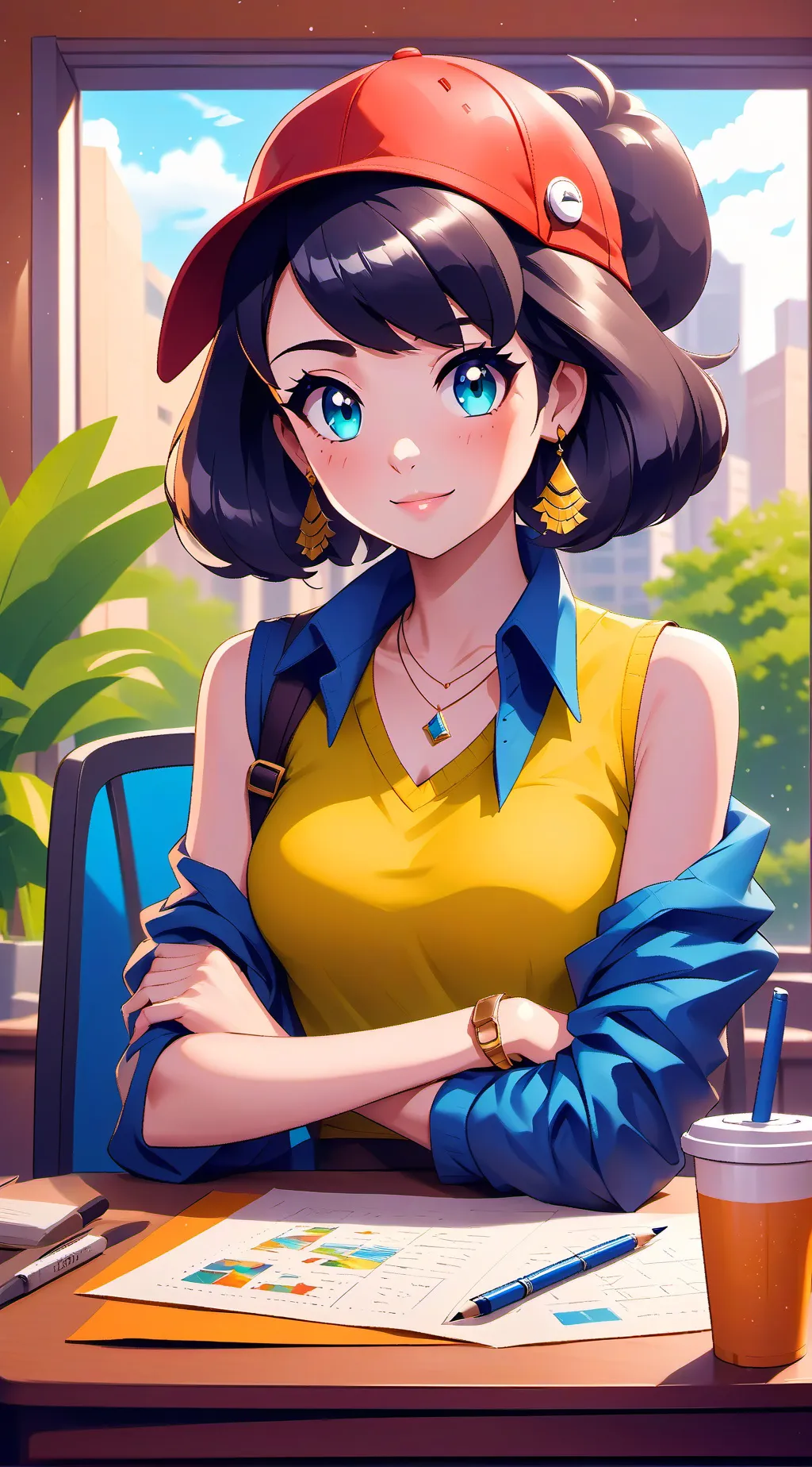 ai character: Laila  background