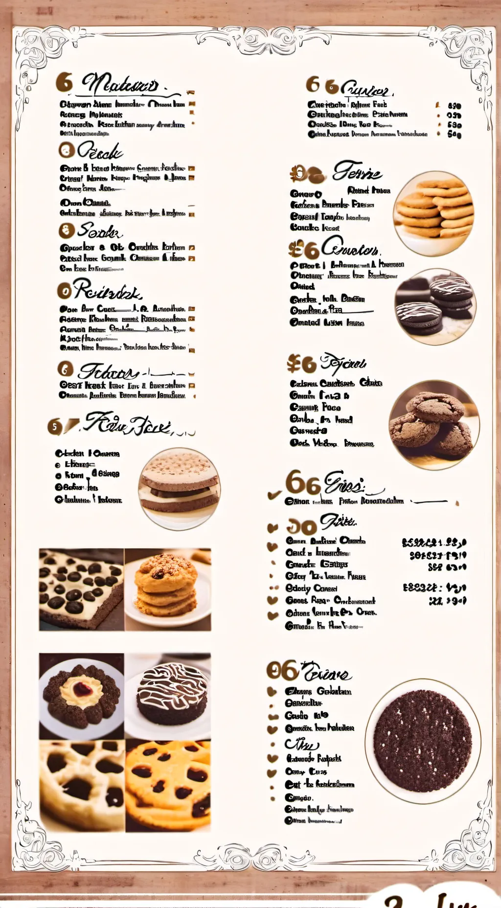 ai character: Crumbl cookie ￼ background