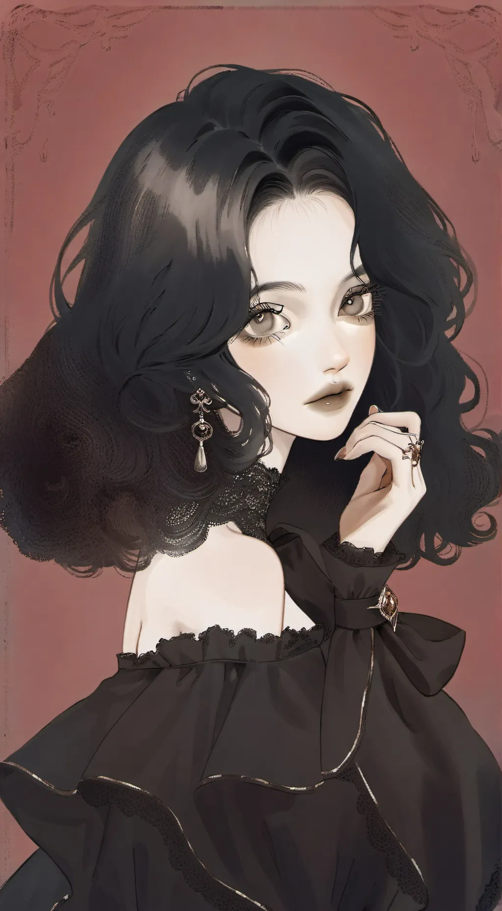 ai character: Alina  background