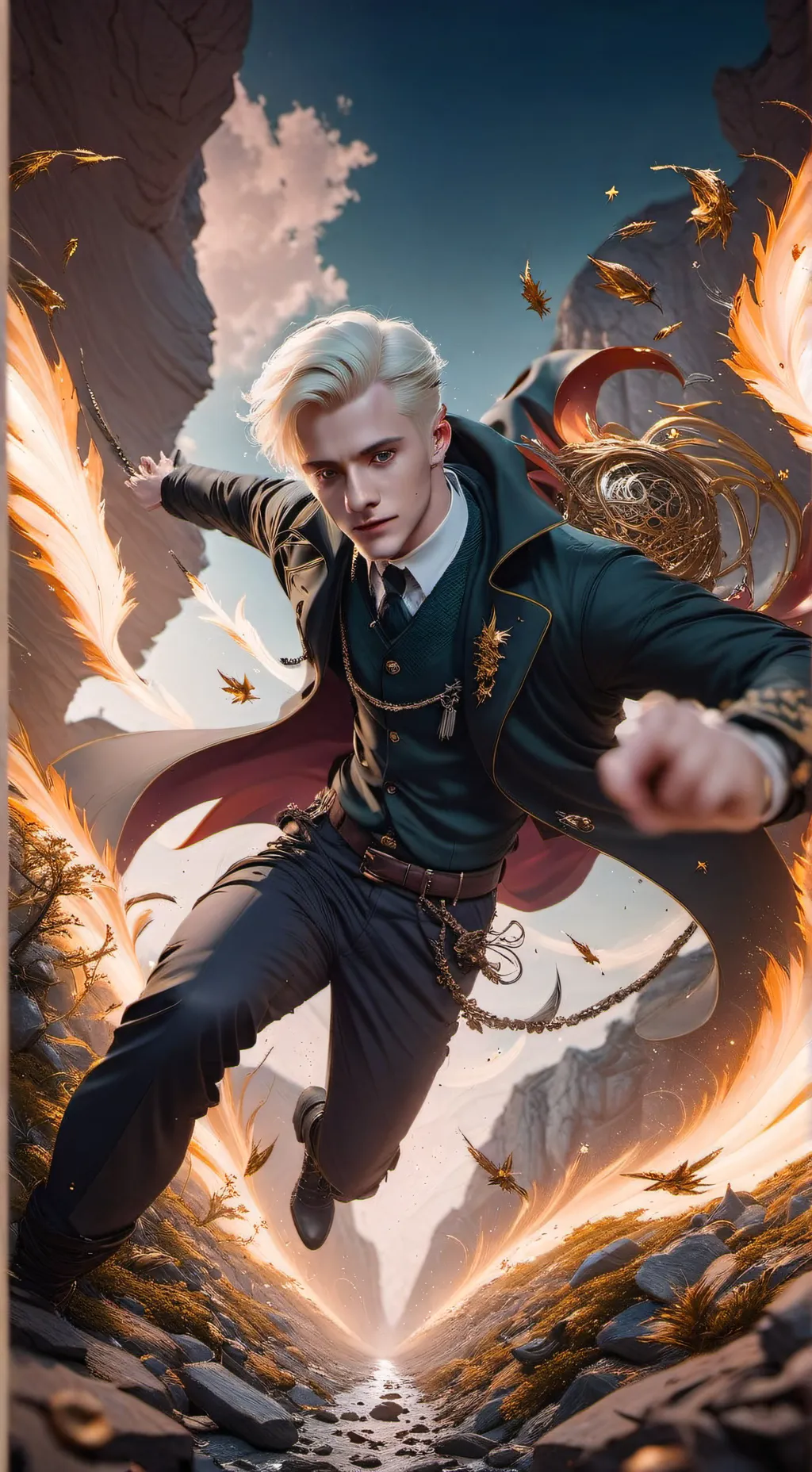 ai character: Drarry background