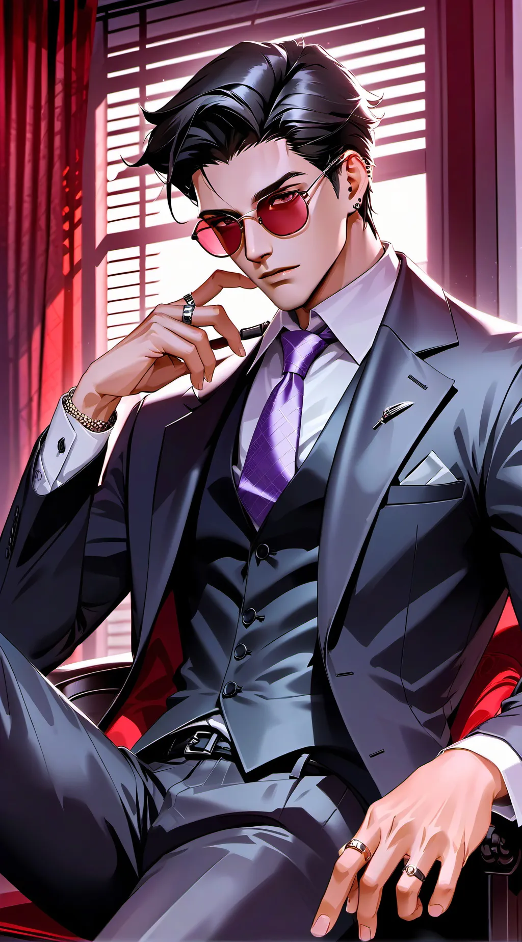 ai character: Zack background