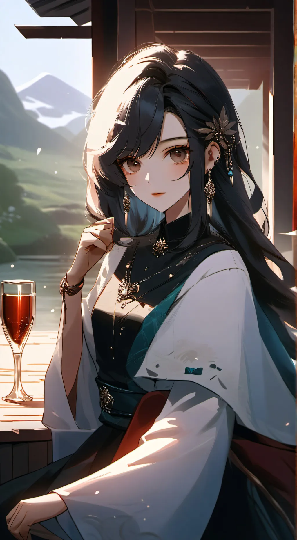ai character: Misha background
