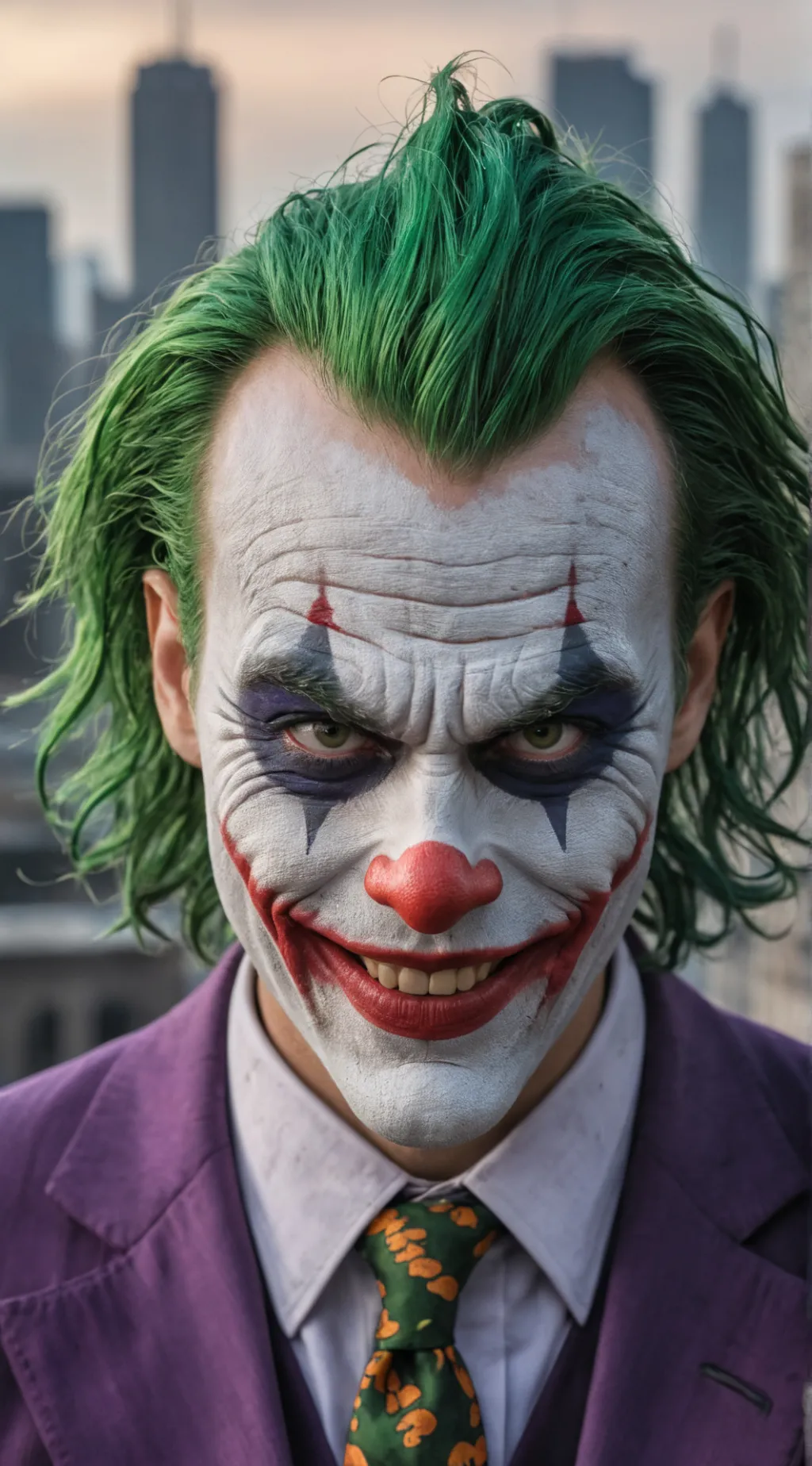 ai character: The Joker background